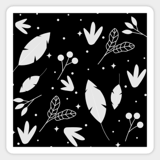 Colorless Tropical Plants 2 Sticker